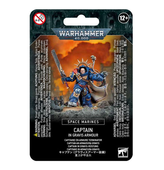 Games Workshop Warhammer 40000: Space Marines Captain in Gravis Armour