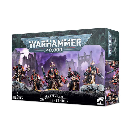 Games Workshop Warhammer 40000: Space Marines Black Templars Sword Brethren
