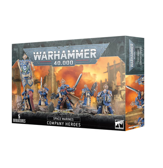 Games Workshop Warhammer 40,000: Space Marines Company Heroes