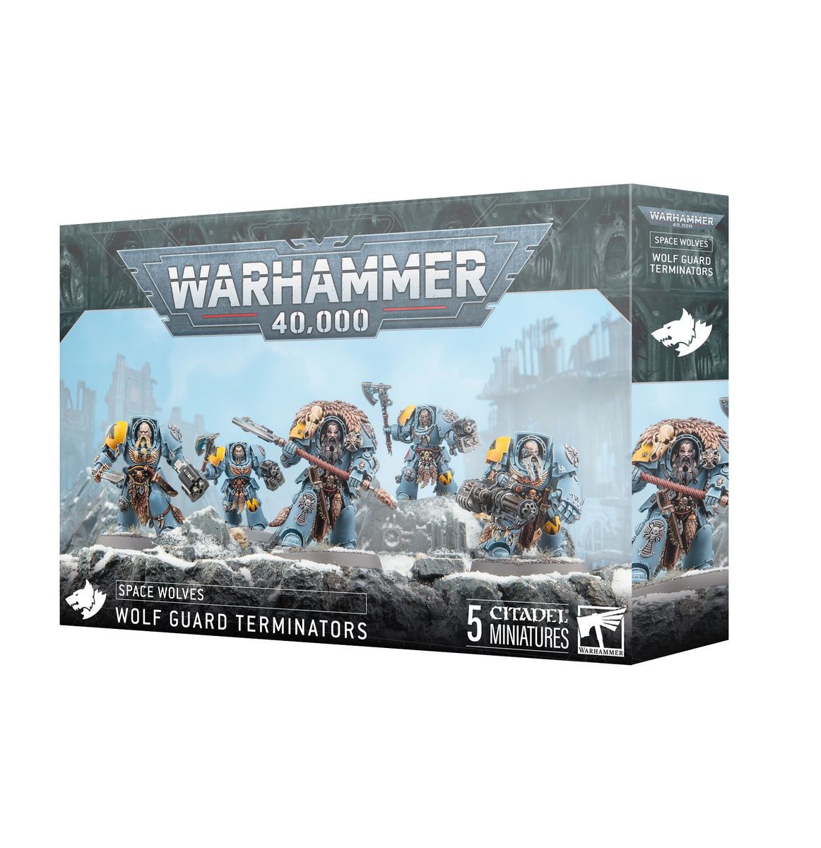 Games Workshop Warhammer 40,000: Space Wolves Wolf Guard Terminators