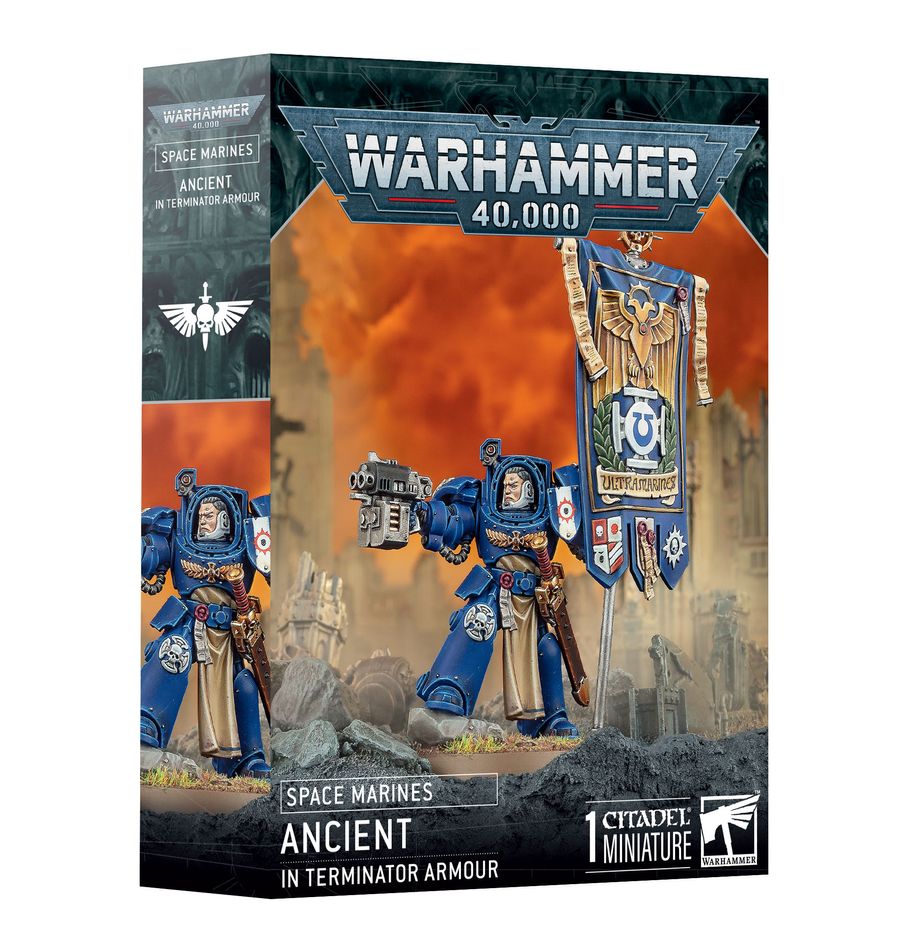 Games Workshop Warhammer 40000: Space Marines Ancient in Terminator Armour