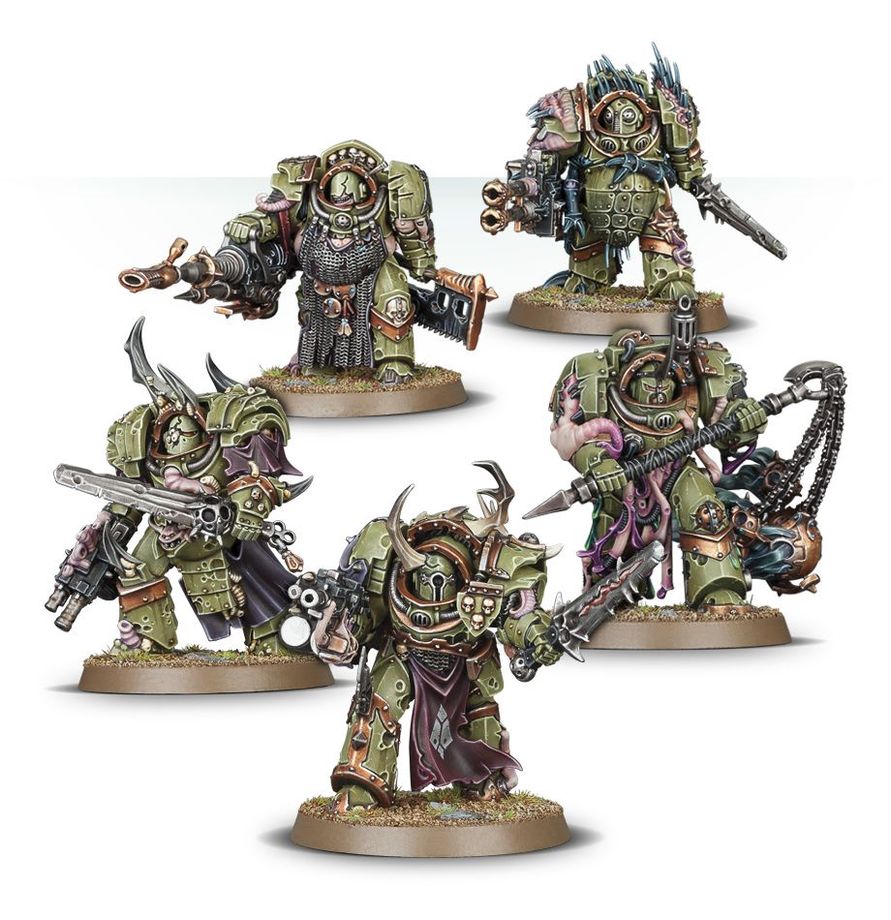 Games Workshop Warhammer 40000: Death Guard Blightlord Terminators