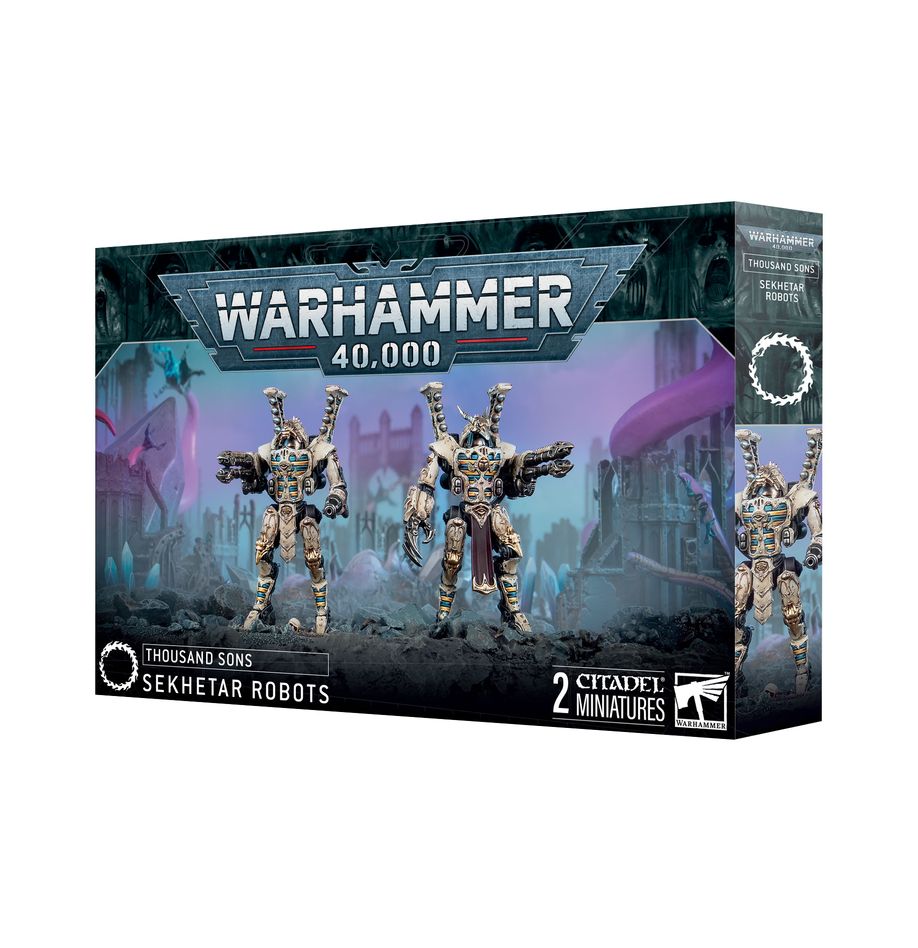 Games Workshop Warhammer 40000: Thousand Sons Sekhetar Robots