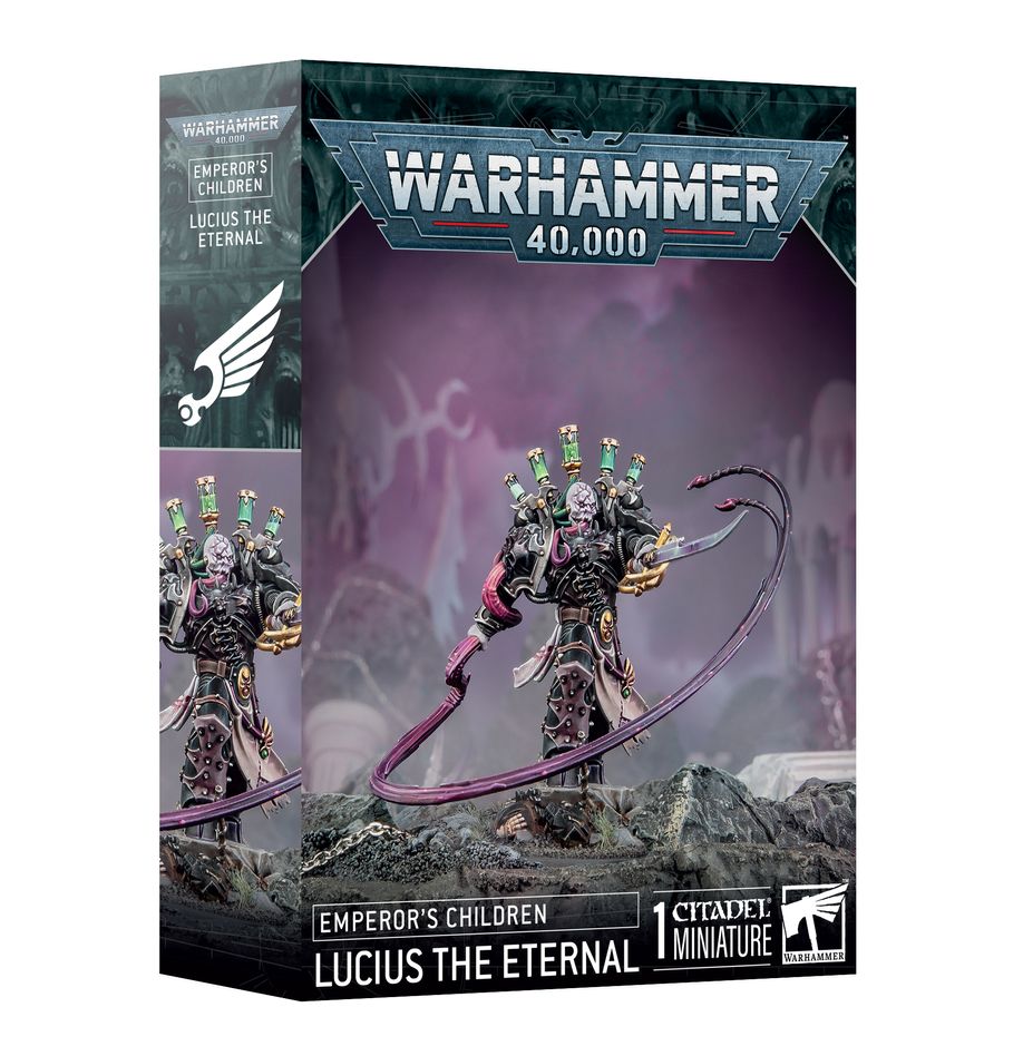Games Workshop Warhammer 40000: Emperor's Children Lucius the Eternal