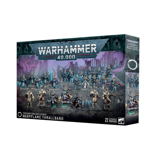 Games Workshop Warhammer 40000: Thousand Sons Battleforce Warpflame Thrallband
