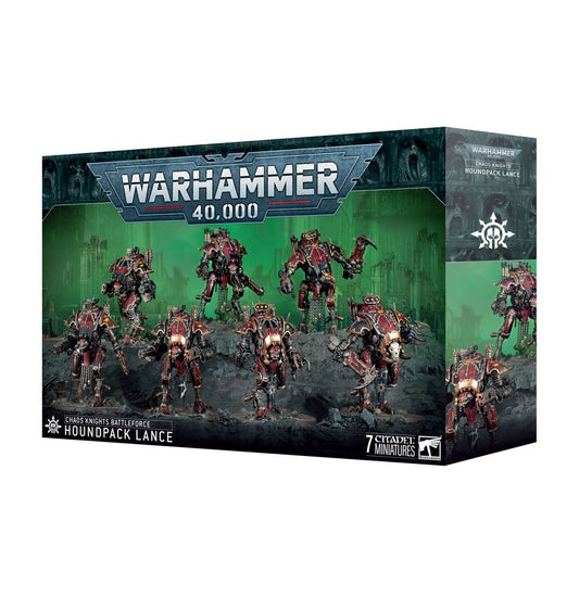 Games Workshop Warhammer 40000: Chaos Knights Battleforce: Houndpack Lance