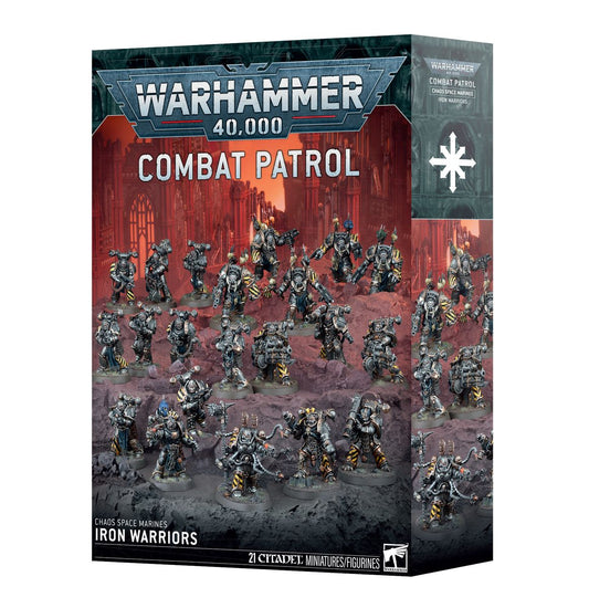 Games Workshop Warhammer 4000: Combat Patrol: Chaos Space Marines – Iron Warriors