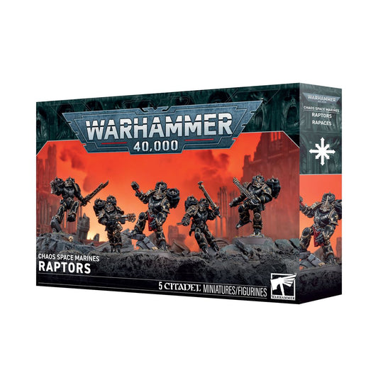 Games Workshop Warhammer 40000: Chaos Space Marines Raptors