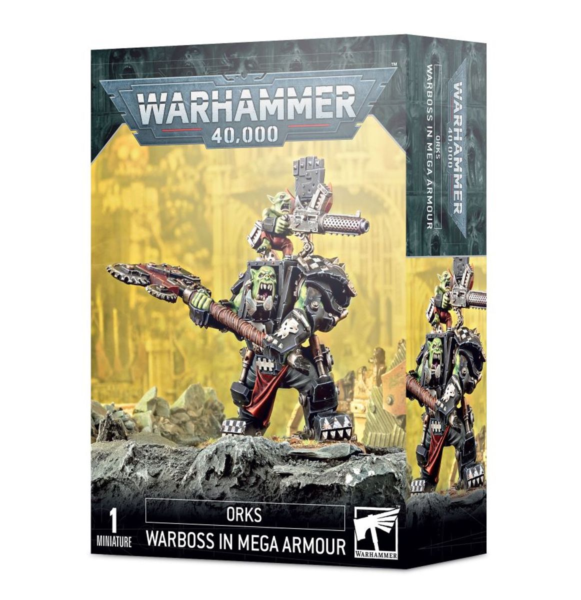 Games Workshop Warhammer 40000: Orks Warboss in Mega Armour