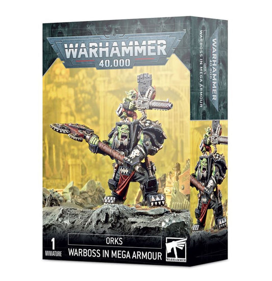 Games Workshop Warhammer 40000: Orks Warboss in Mega Armour