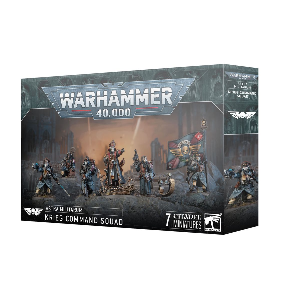 Games Workshop Warhammer 40000: Astra Militarum Krieg Command Squad