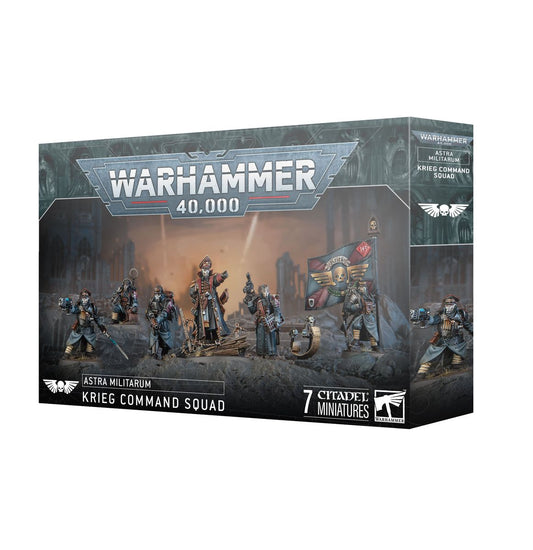 Games Workshop Warhammer 40000: Astra Militarum Krieg Command Squad