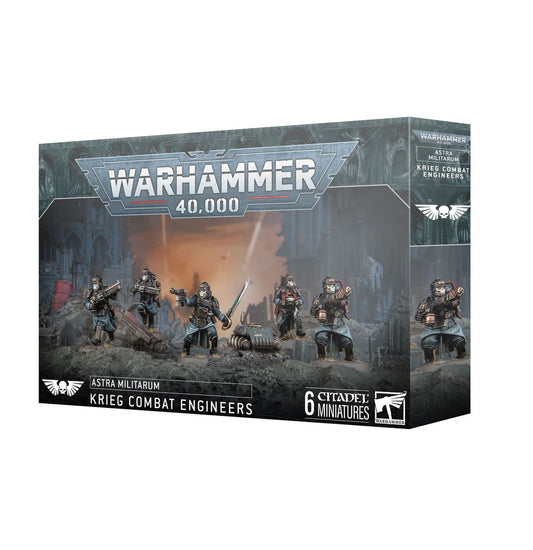 Games Workshop Warhammer 40,000: Astra Militarum Krieg Combat Engineers