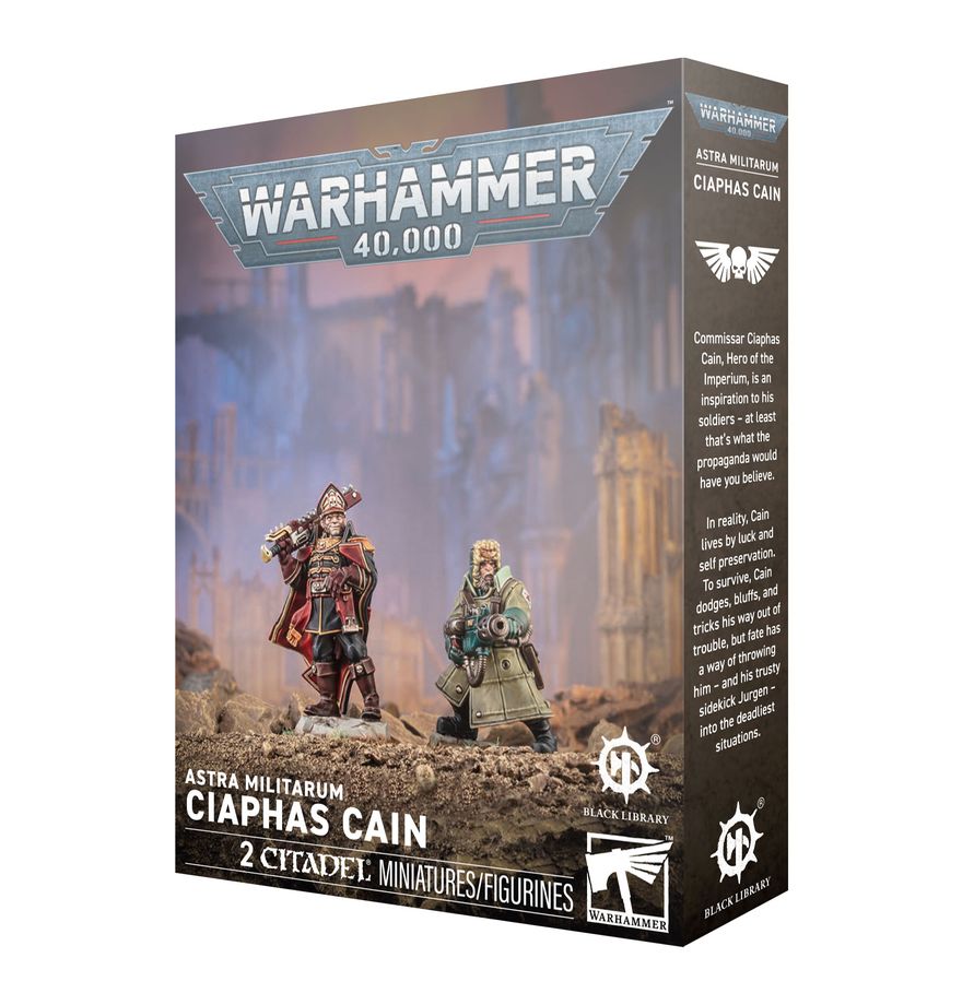 Games workshop Warhammer 40000: Astra Militarum ciaphas Cain