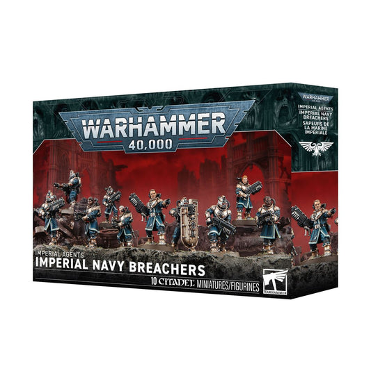 Games Workshop Warhammer 40000: Imperial Agents Imperial Navy Breachers