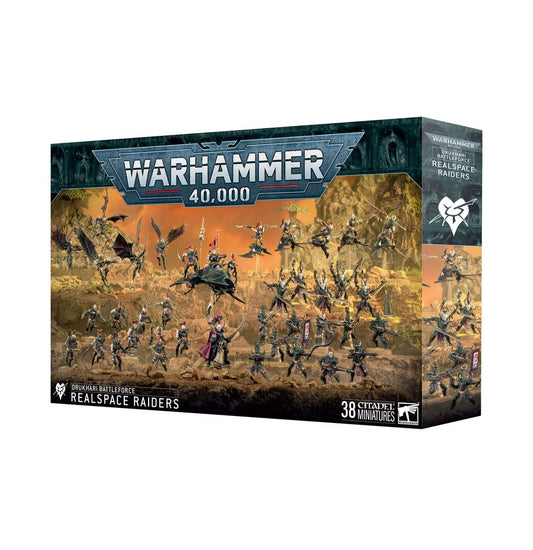 Games Workshop Warhammer 40000: Drukhari Battleforce: Realspace Raiders