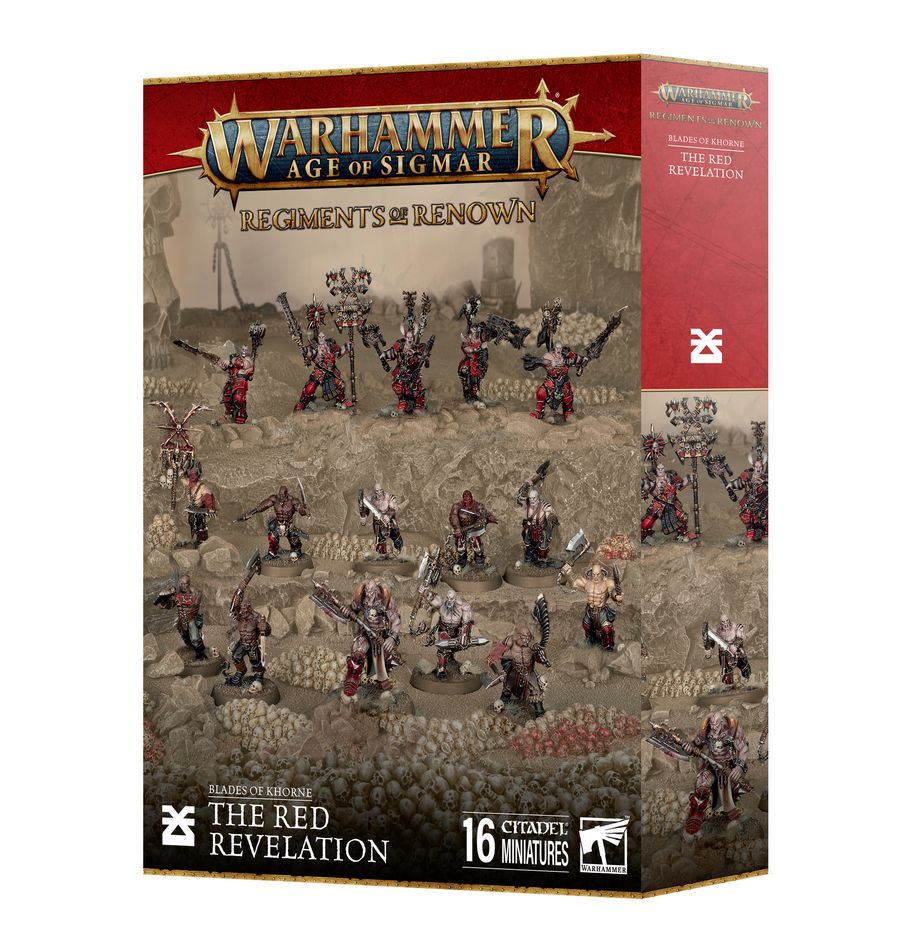 Games Workshop Age of Sigmar: Regiment of Renown The Red Revelation