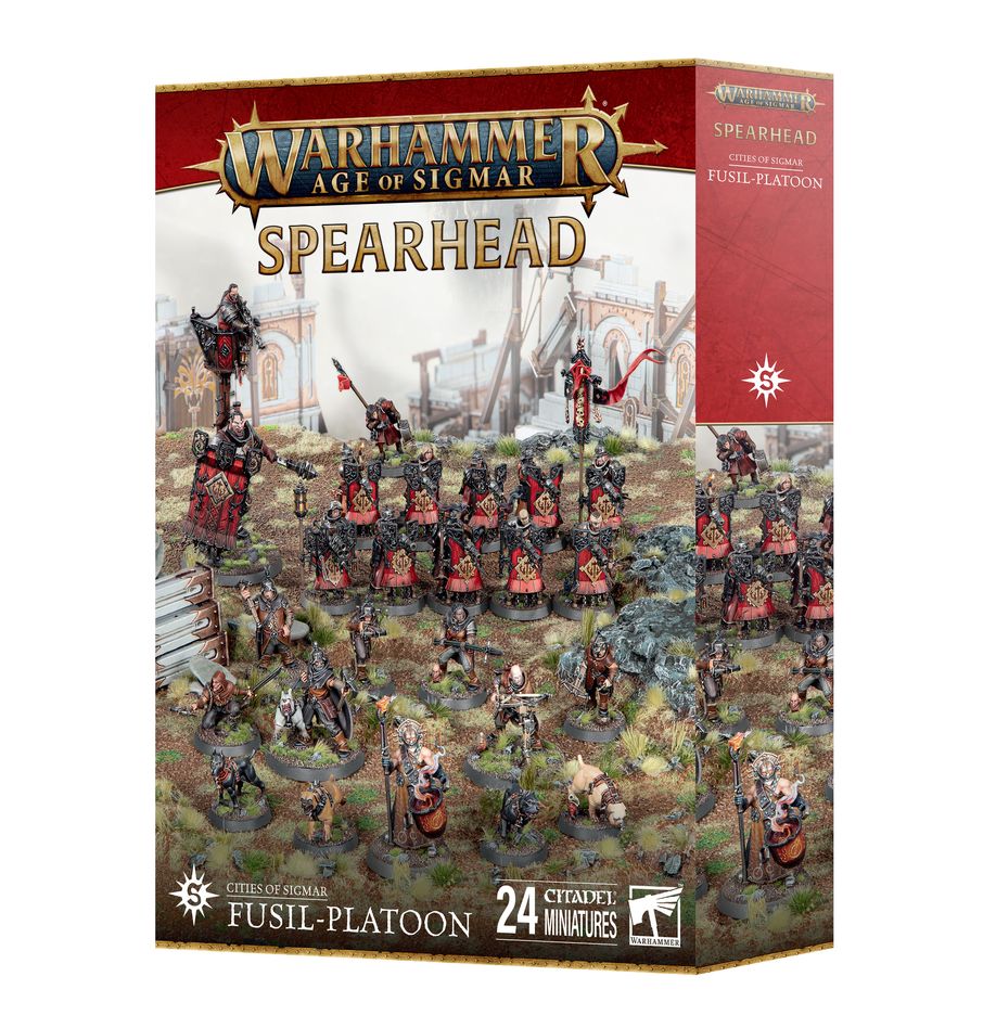 Games Workshop Warhammer 40000: Spearhead: Cities of Sigmar Fusil-Platoon