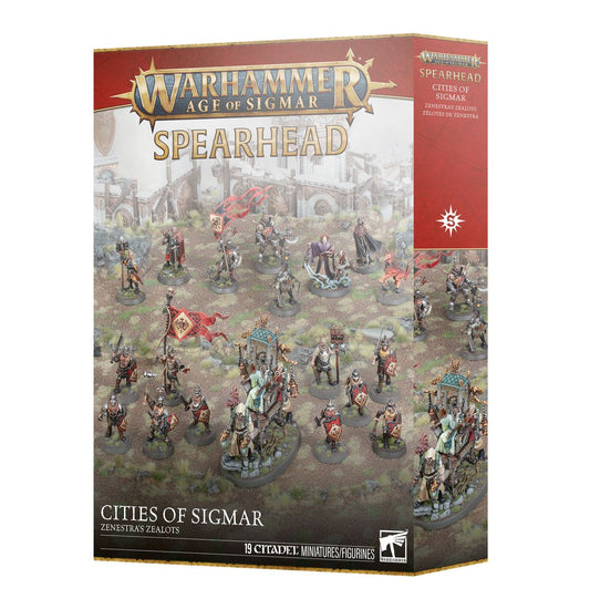 Games Workshop Warhammer Age Of Sigmar Spearhead: Cities of Sigmar – Zenestra's Zealots 30/05/2026