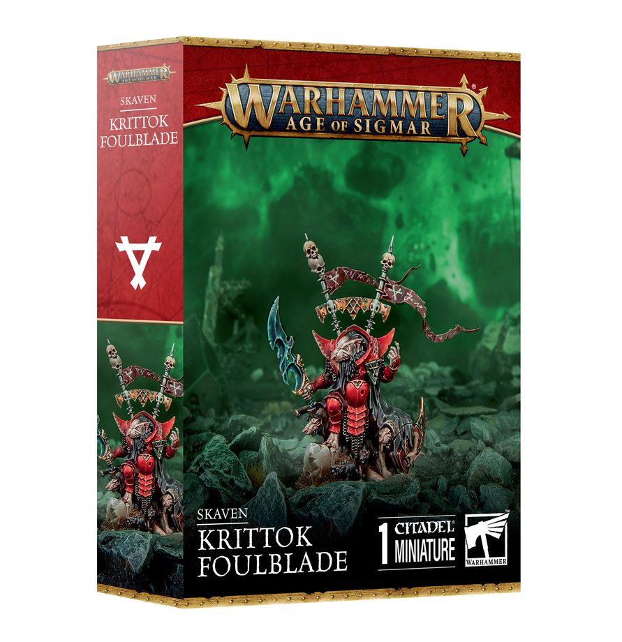 Games Workshop Warhammer Age of Sigmar: Skaven Krittok Foulblade