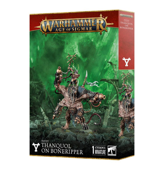 Games Workshop Age of Sigmar: Skaven Thanquol on Boneripper