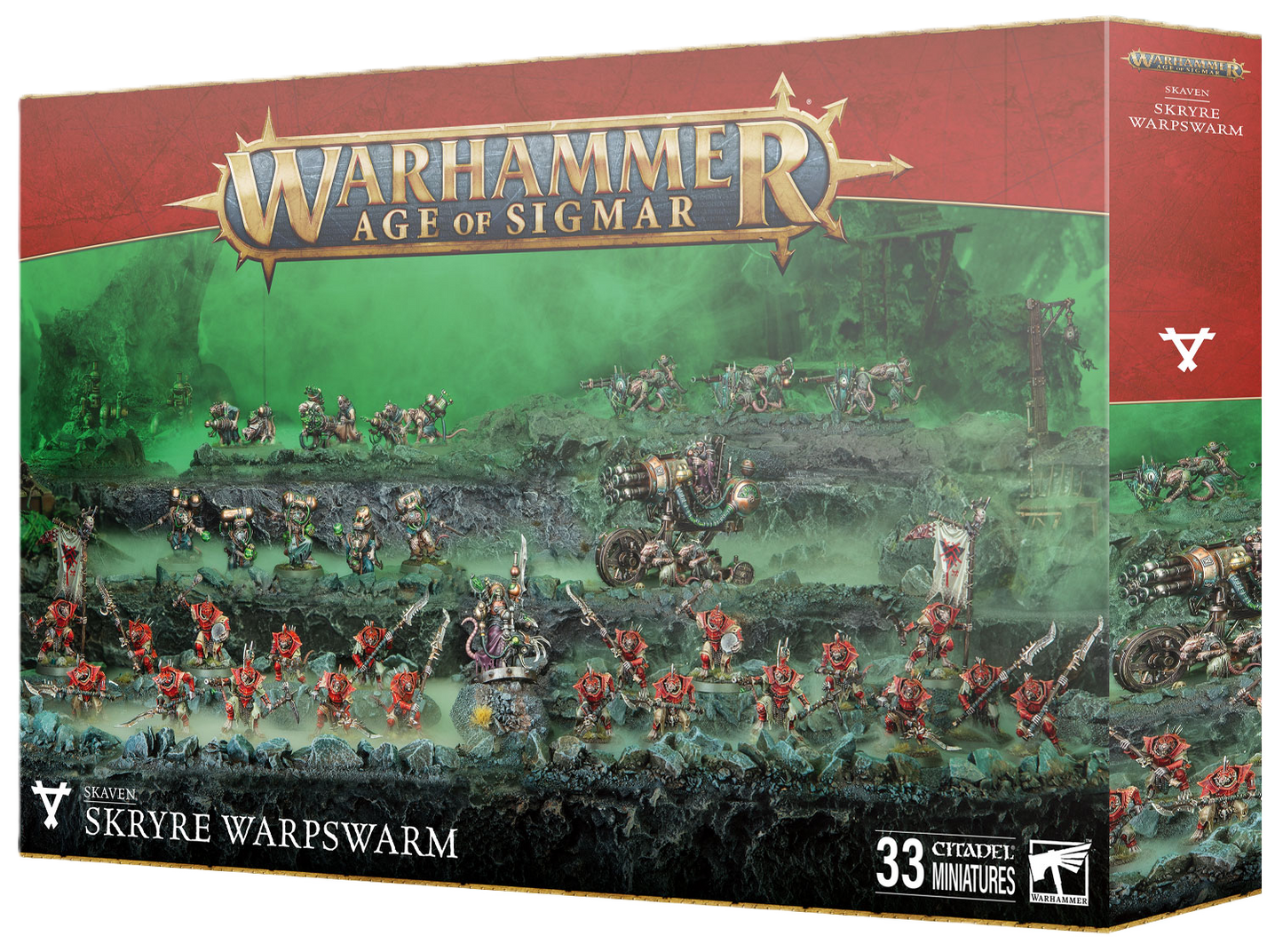 Games Workshop Warhammer Age of Sigmar: Skaven Skryre Warpswarm