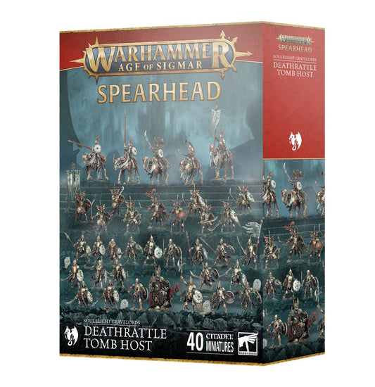 Games Workshop Age of Sigmar: Spearhead: Soulblight Gravelords - Deathrattle Tomb Host