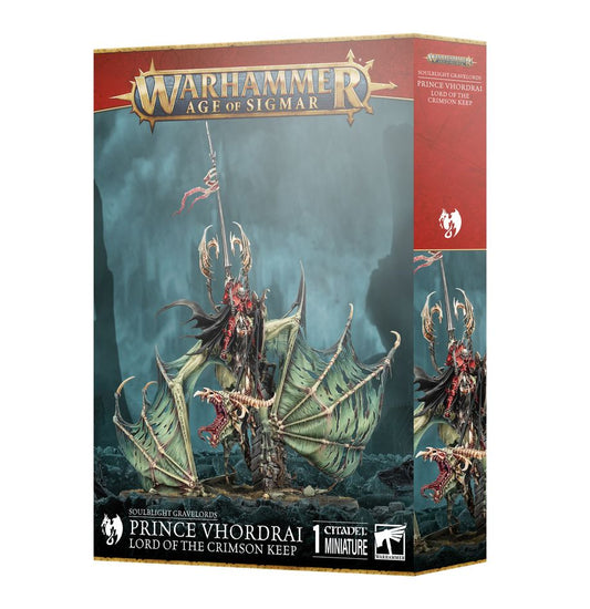 Games Workshop Age of Sigmar: Prince Vhordrai, Lord of the Crimson Keep/Revenant Draconith