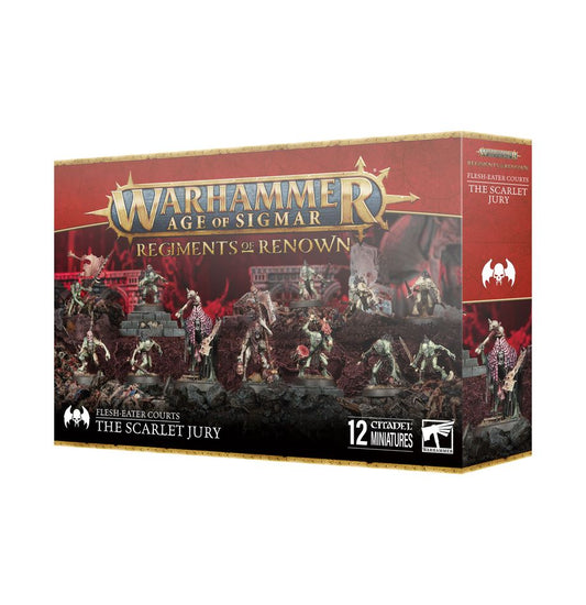 Games Workshop Age of Sigmar: Regiment of Renown: The Scarlet Jury
