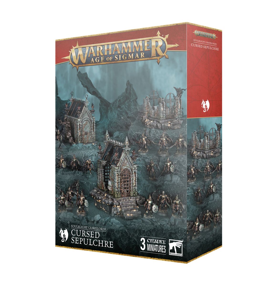 Games Workshop Warhammer Age Of Sigmar: Soublight Gravelords Cursed Sepulchre