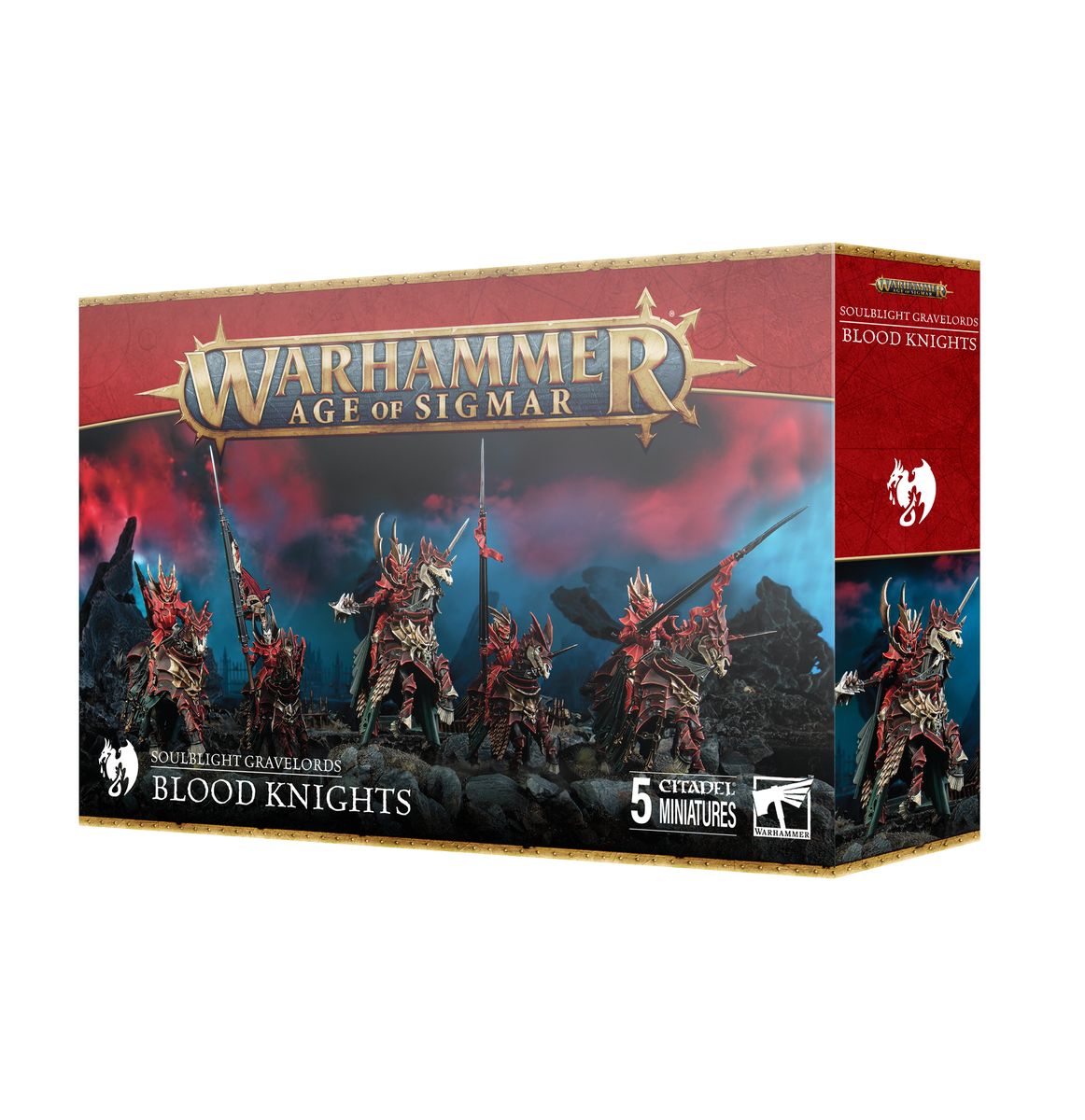 Games Workshop Warhammer Age Of Sigmar: Soulblight Gravelords Blood Knights
