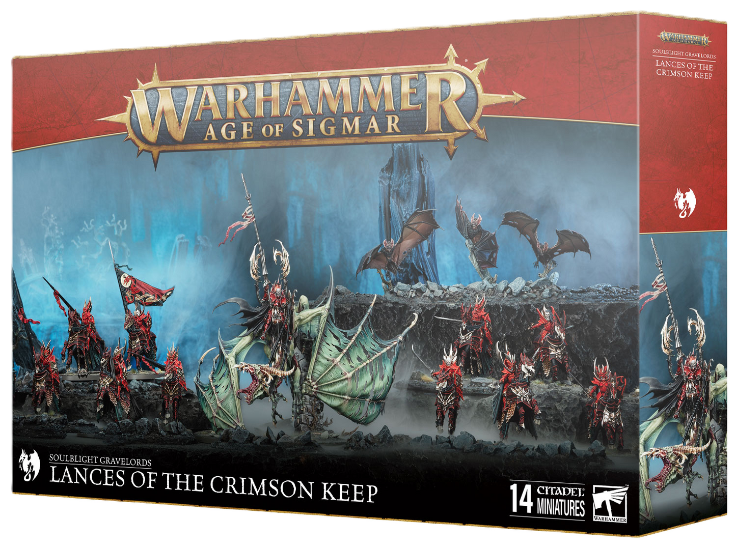 Games Workshop Warhammer Age of Sigmar: Soulblight Gravelords Lances of the Crimson Keep
