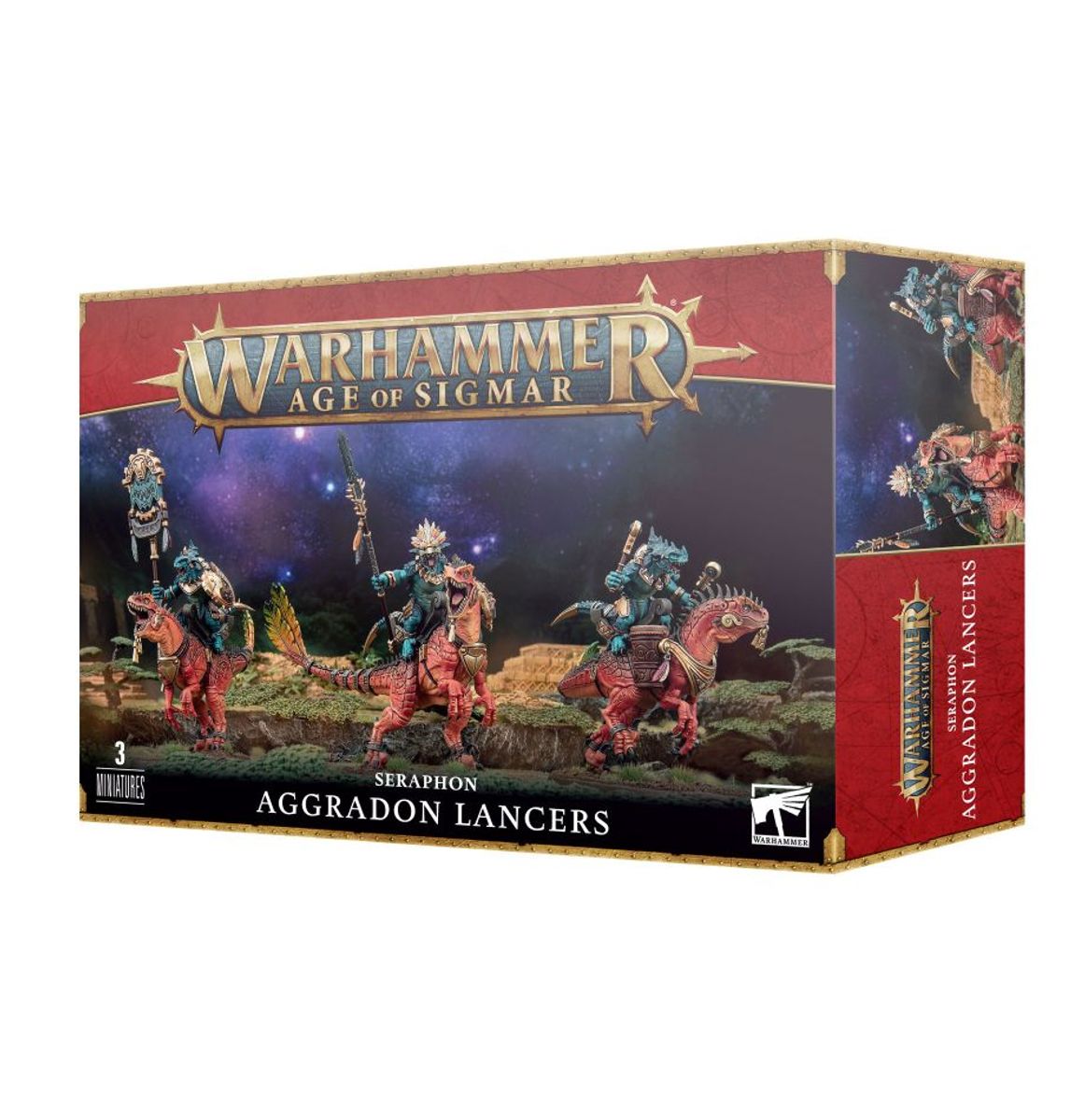 Games Workshop Warhammer Age of Sigmar: Seraphon Aggradon Lancers