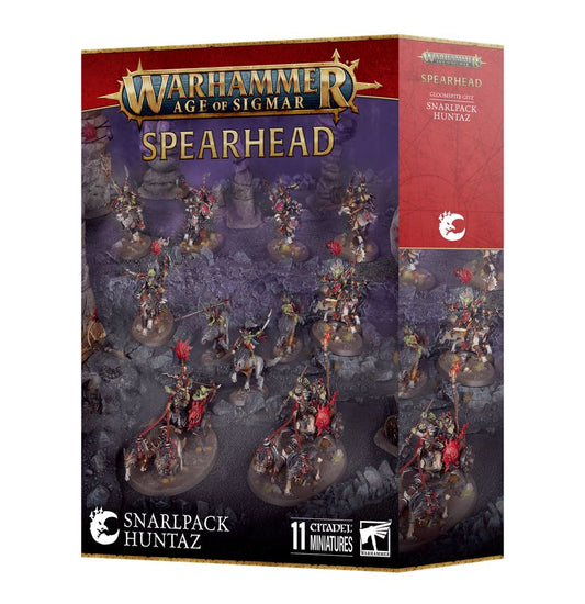 Games Workshop Age of Sigmar: Spearhead: Gloomspite Gitz – Snarlpack Huntaz