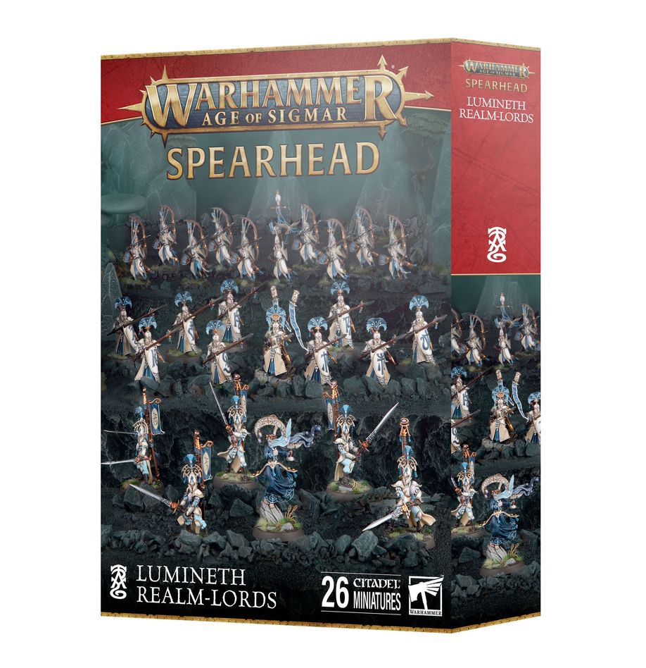 Games Workshop Warhammer Age Of Sigmar: Spearhead: Lumineth Realm-lords
