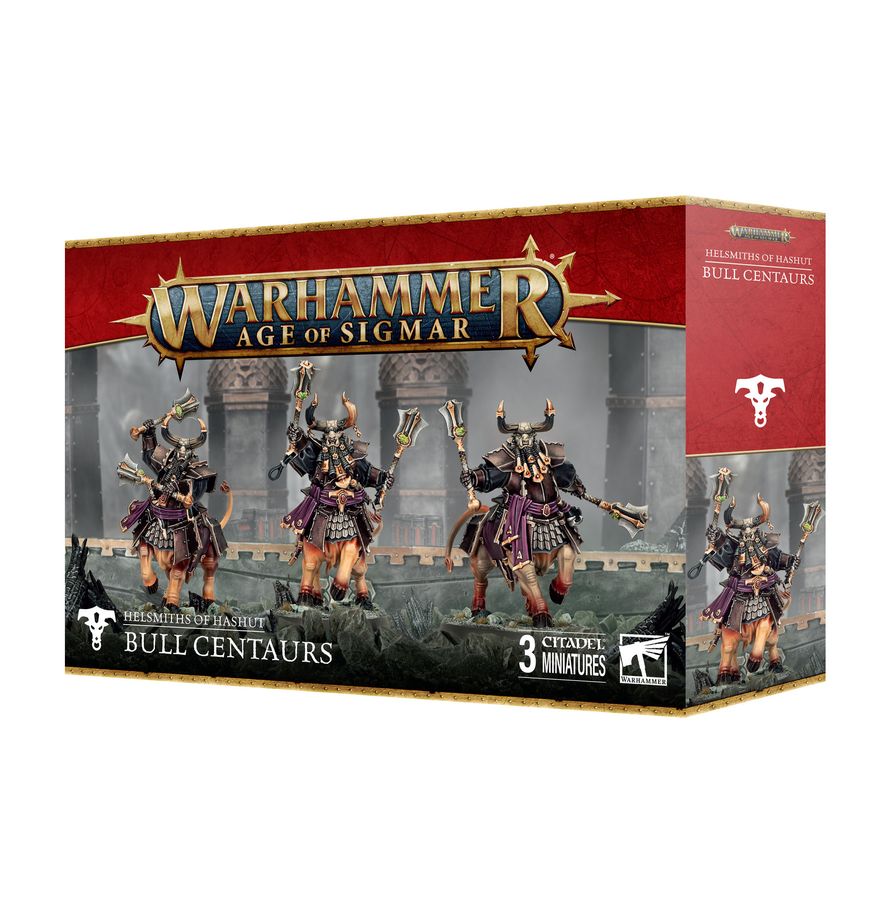 Games Workshop Warhammer Age of Sigmar: Helsmiths of Hashut Bull Centaurs