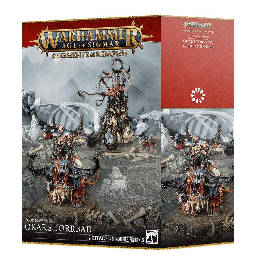 Games Workshop Warhammer Age of Sigmar: Ogar Mawtribes: Regiment of Renown: Okar's Torrbad