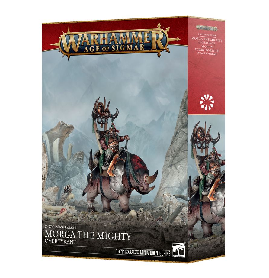 Games Workshop Warhammer Age of Sigmar: Ogor Mawtribes: Morga the Mighty Overtyrant