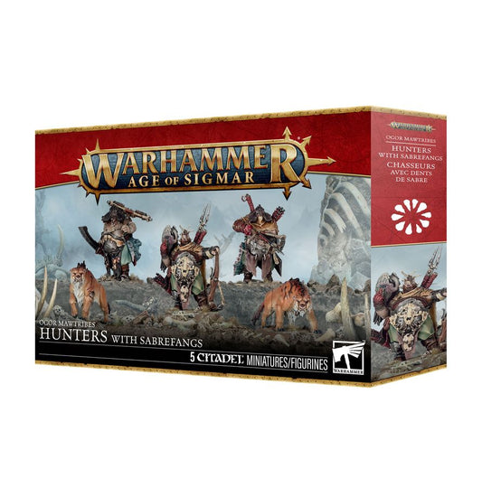 Games Workshop Warhammer Age of Sigmar: Ogor Mawtribes: Hunters with Sabrefanges