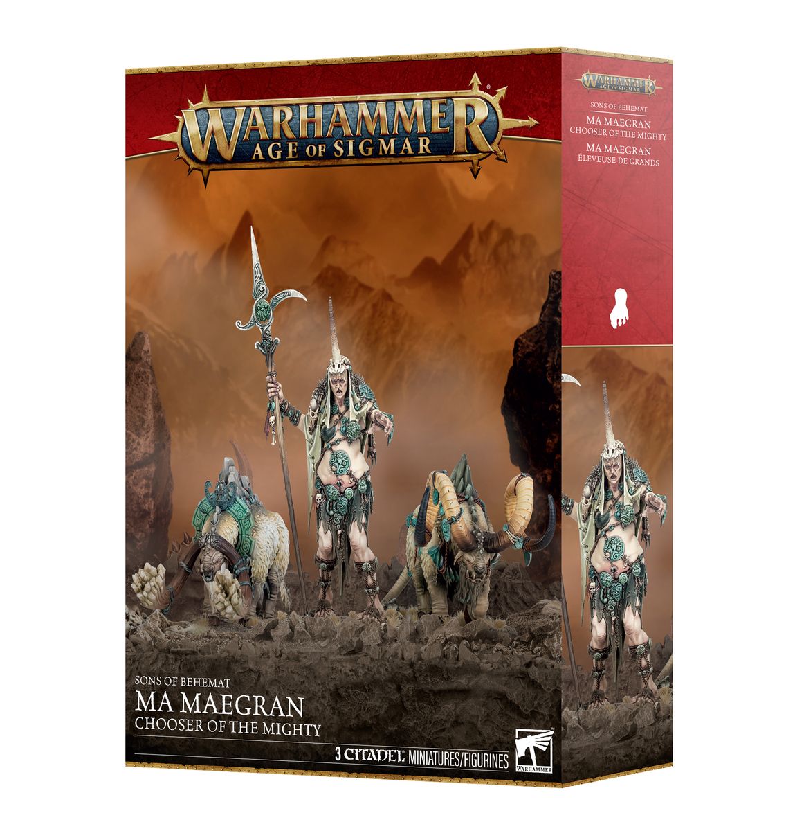Games Workshop Warhammer Age of Sigmar: Sons of Behemat: Ma Maegran Chooser of the Mighty