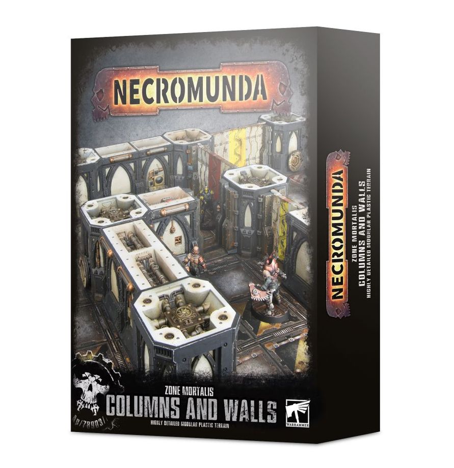 Games Workshop Warhammer Necromunda: Zone Mortalis Columns and Walls