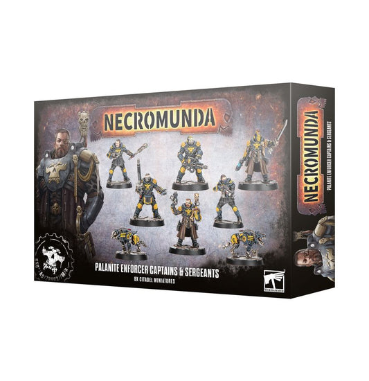 Games Workshop Warhammer Necromunda: Palanite Enforcer Captains & Sergeants