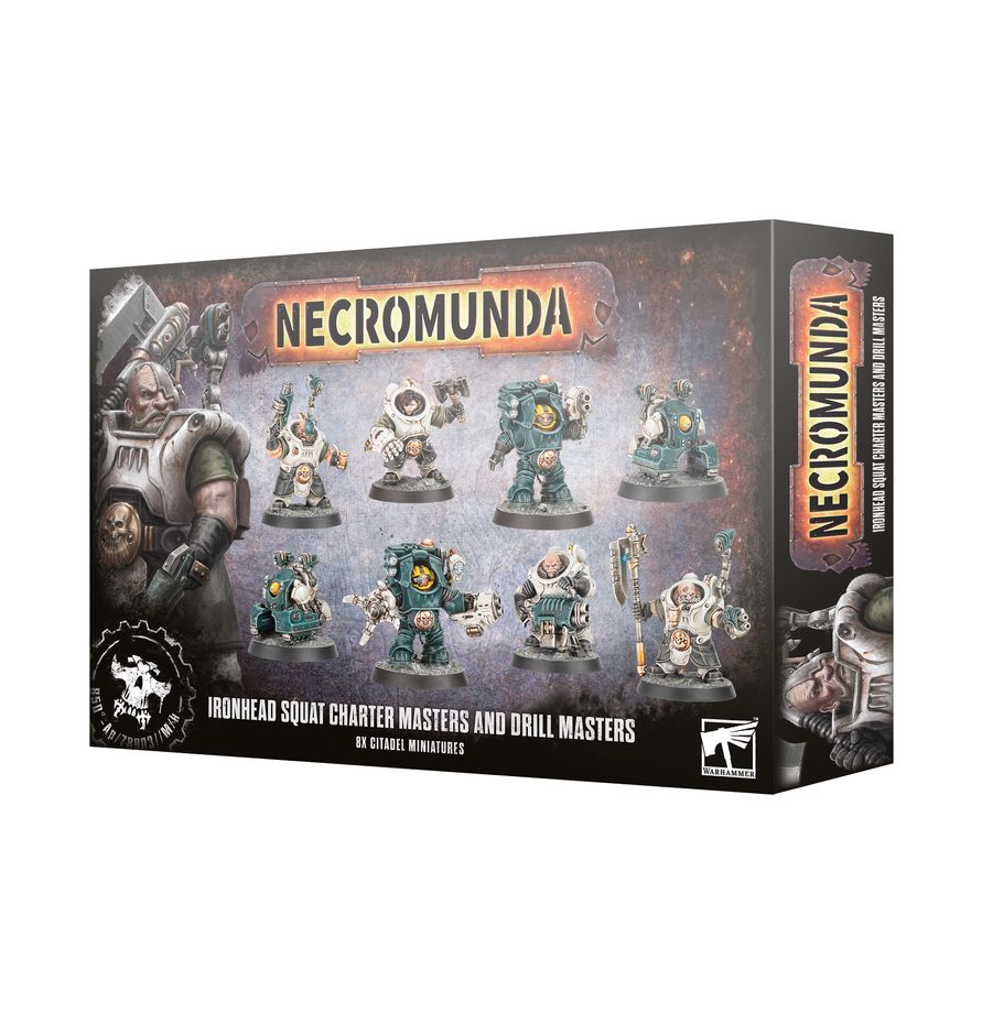 Games Workshop Necromunda: Ironhead Squat Charter Masters and Drill Masters