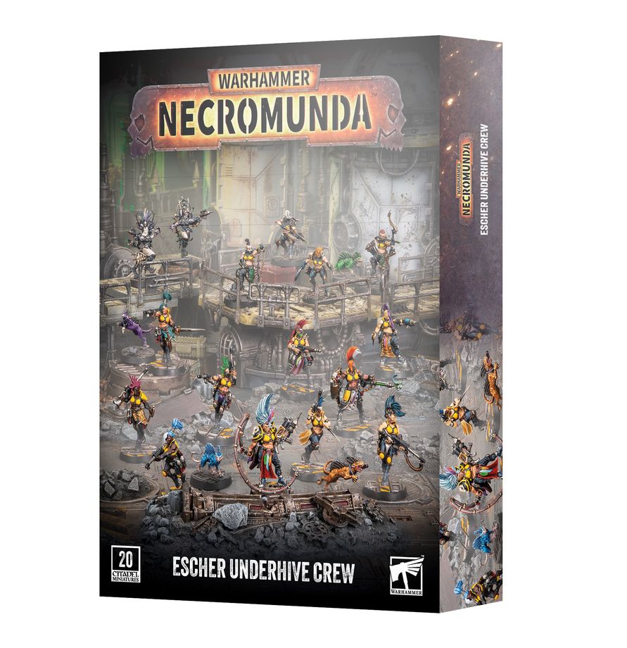 Games Workshop Warhammer Necromunda: Escher Underhive Crew