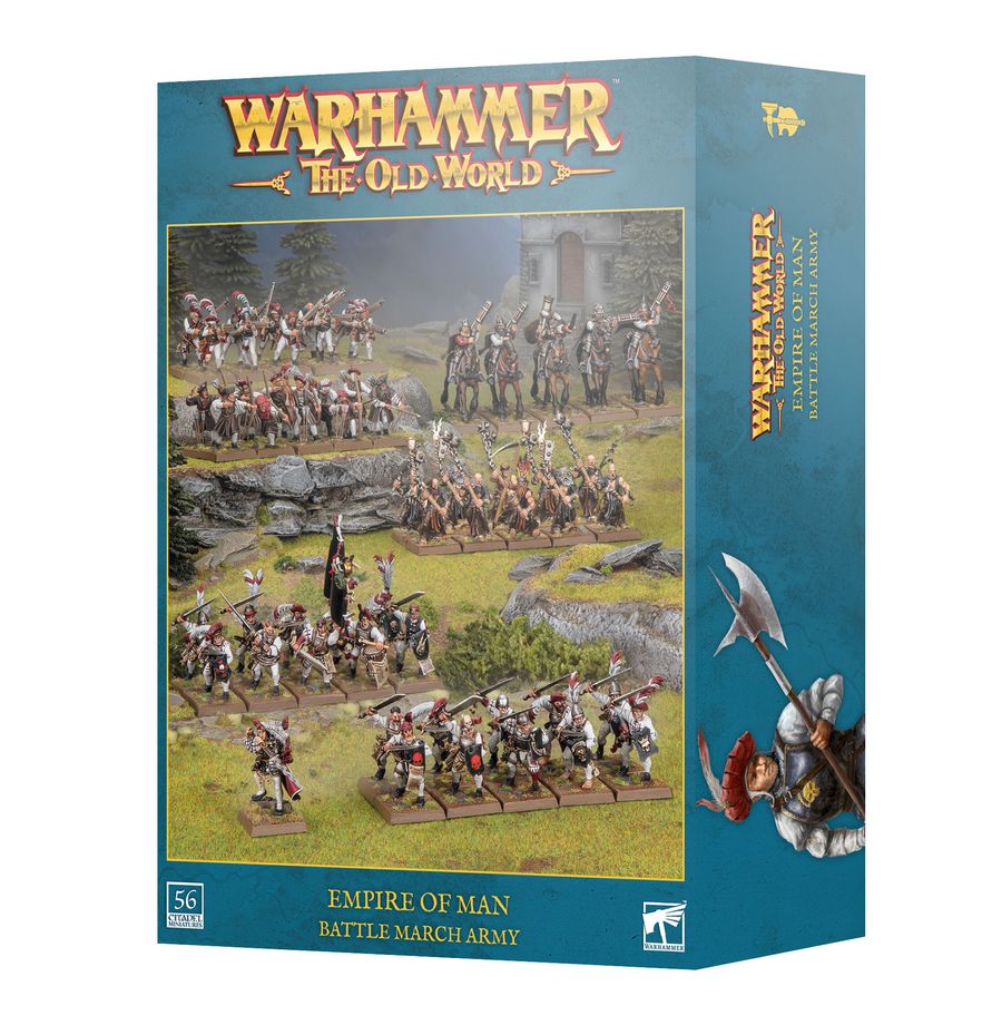 Games Workshop Warhammer The Old World: Empire of Man: Battle March Army