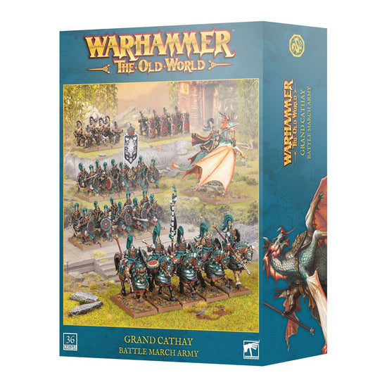 Games Workshop Warhammer The Old World: Grand Cathay Battle March Army