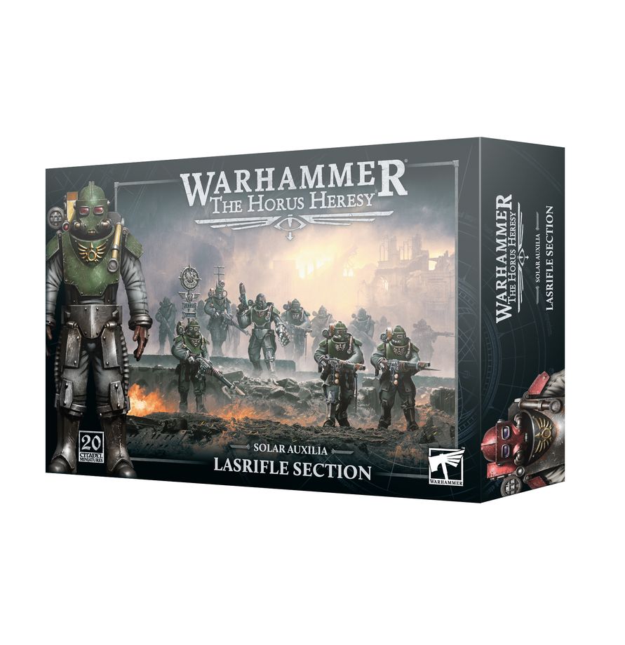 Games Workshop The Horus Heresy: Solar Auxilia Lasrifle Section