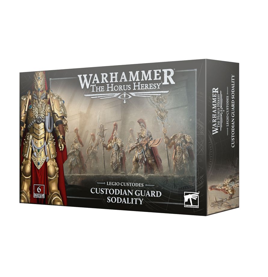 Games Workshop Warhammer The Horus Heresy: Legio Custodes Custodian Guard Sodality