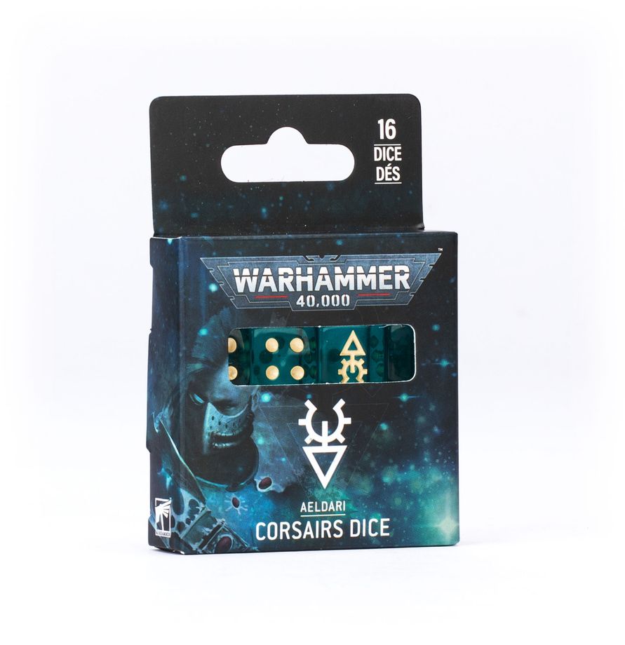 Games Workshop Warhammer 40000: Aeldari Corsairs Dice