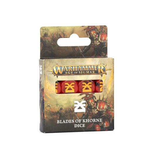Games Workshop Age of Sigmar: Blades of Khorne Dice